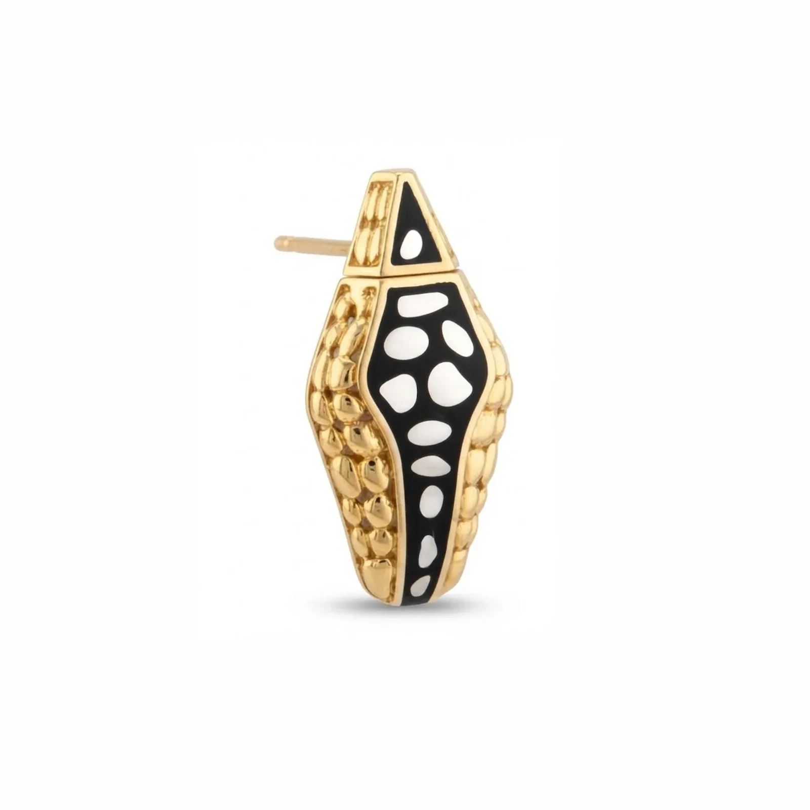 گوشواره مار زرد مشکی